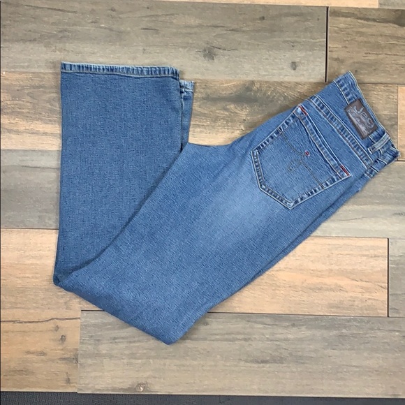 JAG JEANS High Waist Flare Denim Size 10 EUC - Picture 3 of 7